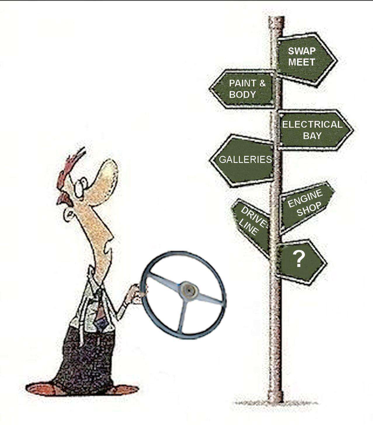 Where do I go around here? Where do I go around here?